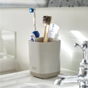 Bézs műanyag fogkefetartó állvány EasyStore – Joseph Joseph