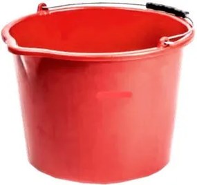 Építő Vödör Színes Műanyag Kifolyócsővel 20 L Erős