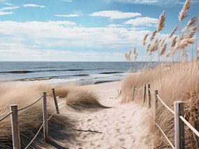 Poszter 20x15cm Tengerparti híd