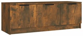 füstös tölgy színű szerelt fa TV-szekrény 102 x 35 x 36,5 cm
