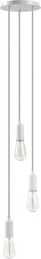 Novolux A TU ESTILO 717E-G05X1A-01 Függőlámpa 3x60W/E27 IP20