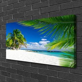 Vászonkép Tropical Beach Sea View 120x60 cm