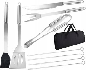 Grill Tartozékok Bőrönd 9 Szerszám Eszközök