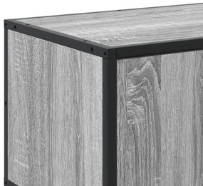 szürke sonoma színű szerelt fa TV-szekrény 180 x 35 x 41 cm
