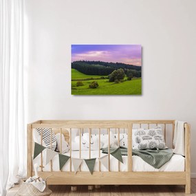 Rét képe (üvegen) (70x50 cm)