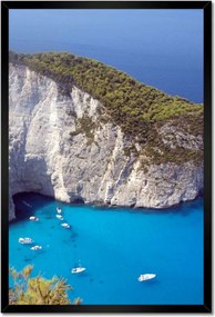 Poszterek keretben 40x60 Napsütéses nap a tengerparton