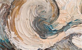 Dekoratív fotótapéta Falra Könnyű összeszerelés Színes örvények 416x254 Ragasztó