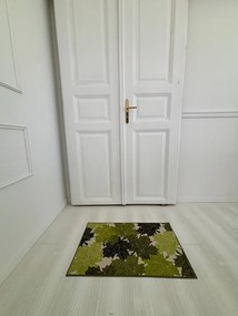 Levél mintás szennyfogó szőnyeg 50x80 cm
