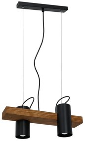 Csillár zsinóron GUDRUN 2xE27/60W/230V