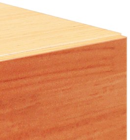 Éjjeli asztal 2 pcs Viaszbarna 42 x 32.5 x 40 cm Tömör fenyőfa