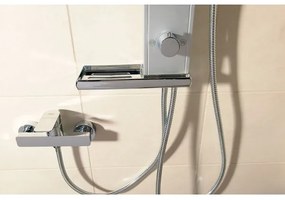 Aqualine - ROME zuhanyszett, fényes króm