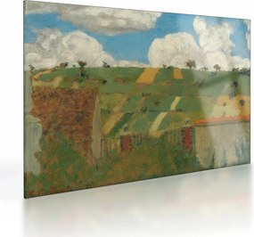 Üveg kép - Edouard Vuillard, Landscape of the Ile de France, reprodukciók (70x50 cm)
