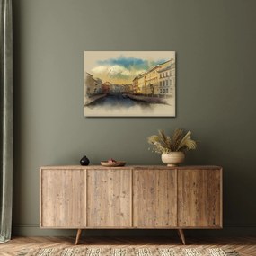 Kép - Moyka, folyó, St. Petersburg, Oroszország (70x50 cm)