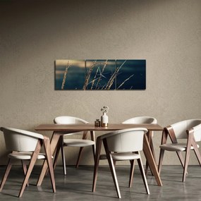 A füvek képe (órával) (90x30 cm)