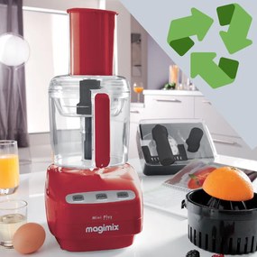 MAGIMIX® Mini Plus piros konyhai robotgép alapcsomag- Régiért újat akció