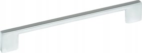 Bútorfogantyú Ezüst Króm Matt Fém Klasszikus Techno 256mm UA10 D705