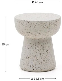 Kerek tárolóasztal ø 40 cm Pada – Kave Home