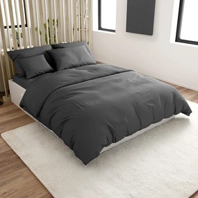Pamut ágynemű LUX sötétszürke hotel zsebbel Ágyneműhuzat mérete: 70 x 90 cm | 140 x 200 cm