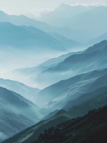 Poszter 60x80cm Felhők között