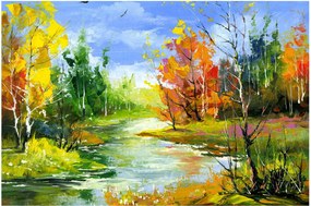 Kép - Tájfestés (90x60 cm)