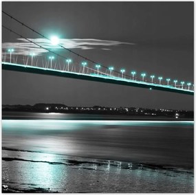 Poszterek 70x70 Kék fények az éjszakában