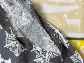 Flanel ágyneműhuzat CHRISTMAS TIME színes Ágyneműhuzat mérete: 70 x 90 cm | 140 x 200 cm