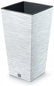 FURU SQUARE virágtartó 29,5 cm, fehér, 29,5 cm