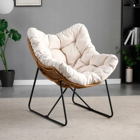 Pihenőfotel Bézs Színben. FIN