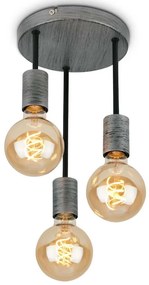 Briloner - Csillár zsinóron HENGA 3xE27/60W/230V