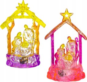 Karácsonyi betlehem Led karácsonyi lámpa mix dekoráció Vergionic