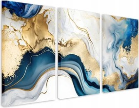 Modern triptichon vászonkép falra nappali absztrakt 60x120