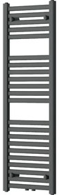 Mexen Hades fürdőszobai radiátor 1200 x 400 mm, 472 W, antracit - W104-1200-400-00-66