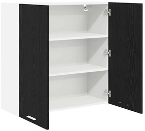 Függő szekrény Riga Fekete tölgy 80 x 31 x 80 cm Faanyag