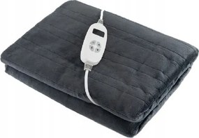 Costway flanel takaró 131,5 cm x 180 cm szürke