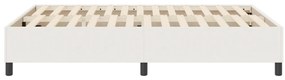 Boxspring Ágy Krém 140x200 cm Corduroy Szövet
