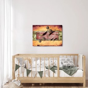 Absztrakt kép (70x50 cm)