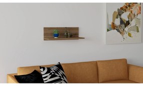 Fali polc Fane - Walnut