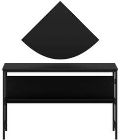 PC asztal Grana  Matt (fekete). 1088792