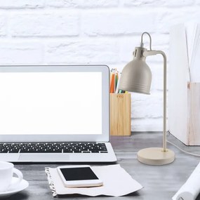 Rabalux 2241 - FLINT asztali lámpa 1xE14/25W/230V bézs