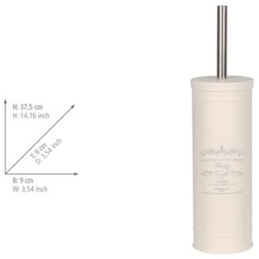 Krémszínű acél WC-kefe Home – Wenko
