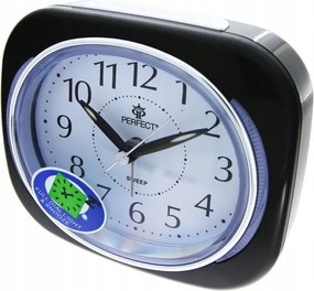 Kvarc ébresztőóra Perfect Sq 826 fekete