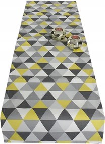Futófelület szürke sárga Vastag Szövet 40x180 háromszögek