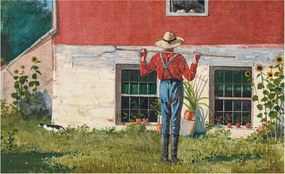 Dekoratív fotótapéta falra Könnyű összeszerelés Vidéki jelenet 416x254 Ragasztó