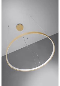 Thoro TH.216 - LED Csillár zsinóron RIO LED/30W/230V CRI90 3000K átm. 55 cm arany