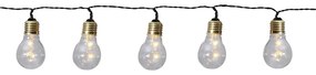 Glow fehér LED fényfüzér, hosszúság 1 m - Star Trading