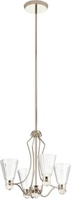 Quintiesse KAYVA QN-KAYVA9-PN Csillár 1x24W/LED 3000k 1625LM IP44