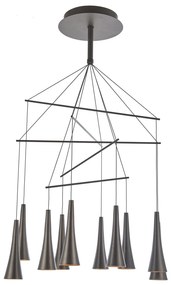 Italux LUCA MD16115-10A Függőlámpa 10x50W/LED IP20