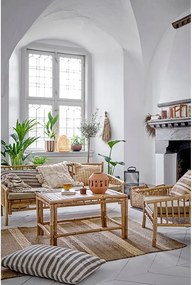 Natúr színű bambusz kerti fotel Sole – Bloomingville