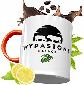 Narancssárga Bögre Dohányosoknak Ajándék fényképes nyomattal