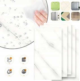 Öntapadós Falicsempék, Márvány Falicsempe Matricák Otthonra